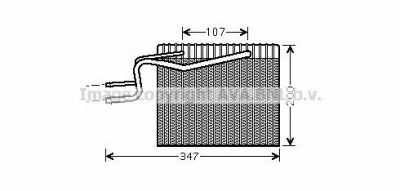 AVA QUALITY COOLING rtv365 -  Испаритель, кондиционер